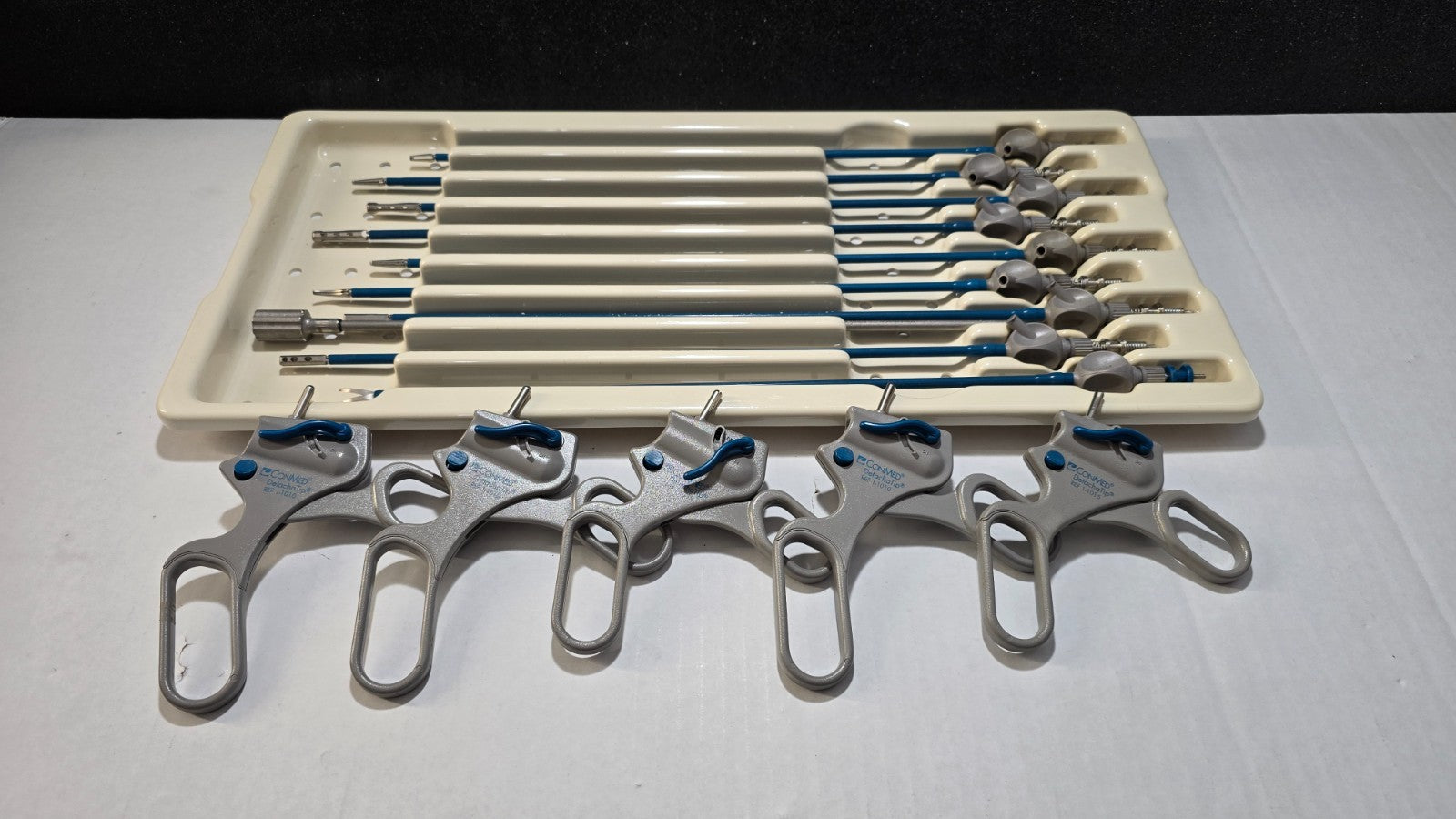 Conmed Linvatec Detacha Tip Laparoscopic Instruments 5mm x 33cm Set