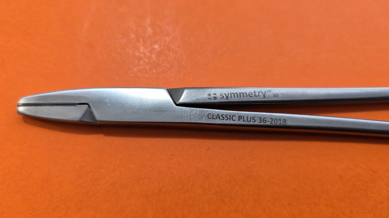 Symmetry Surgical  TC Mayo Hegar Needle Holder, 8" REF: 36-2018