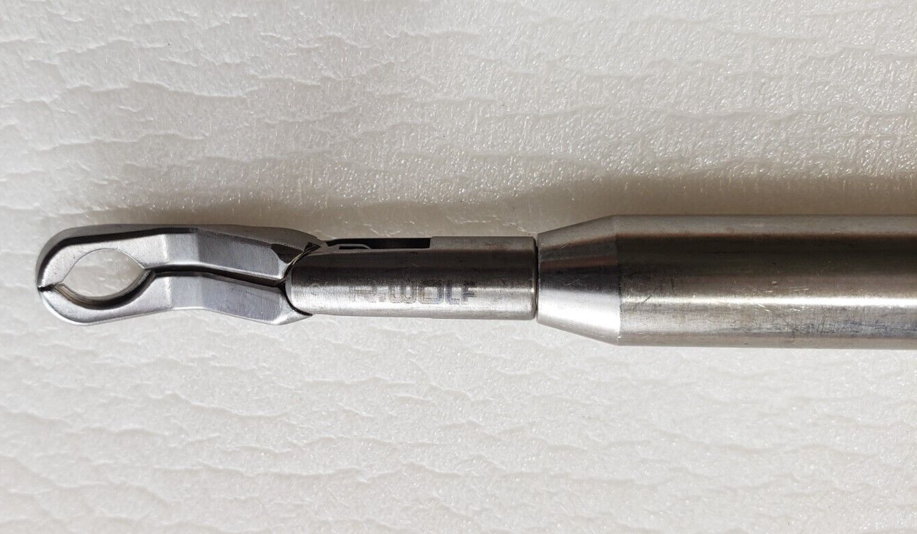 R.Wolf 8397902 Laparoscopic Anvil Grasping Forceps 10mmx41cm Double Action