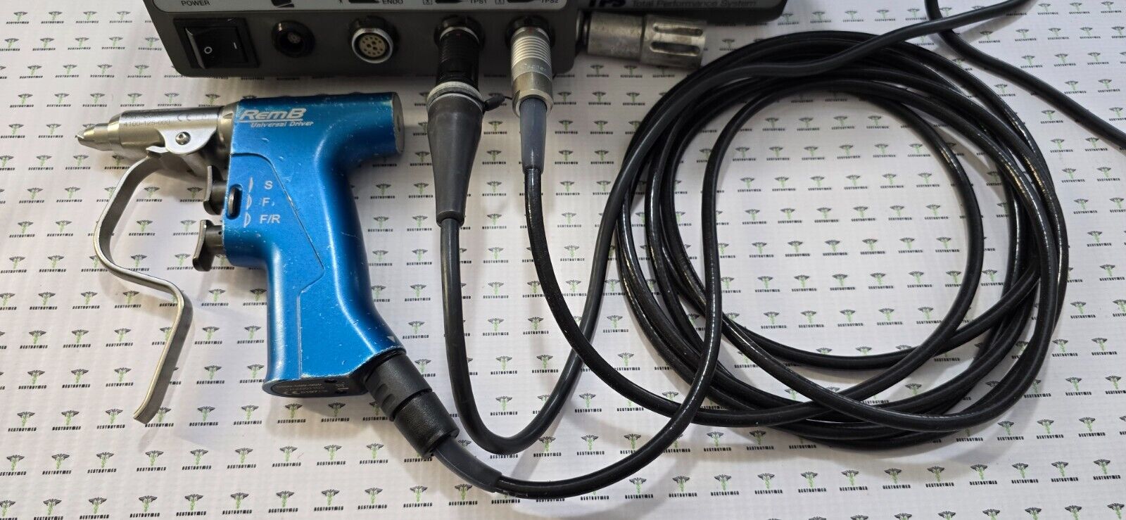 Stryker TPS System, Formula Shaver With Buttons, REMB Driver & Attachments