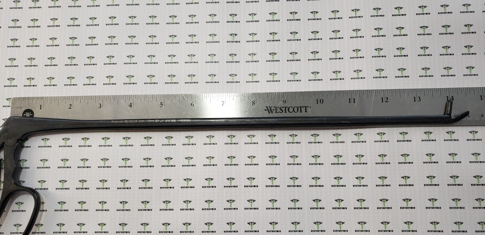 Medtronic 9181909 Orthopedic PITUITARY Rongeurs 30 Deg 4mm x10mm UP Bite 14"