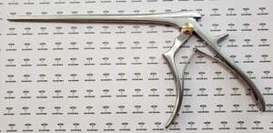 Symmetry 53-1527 Orthopedic Kerrison Rongeur 3mm 40 Degree W-Drainage Holes
