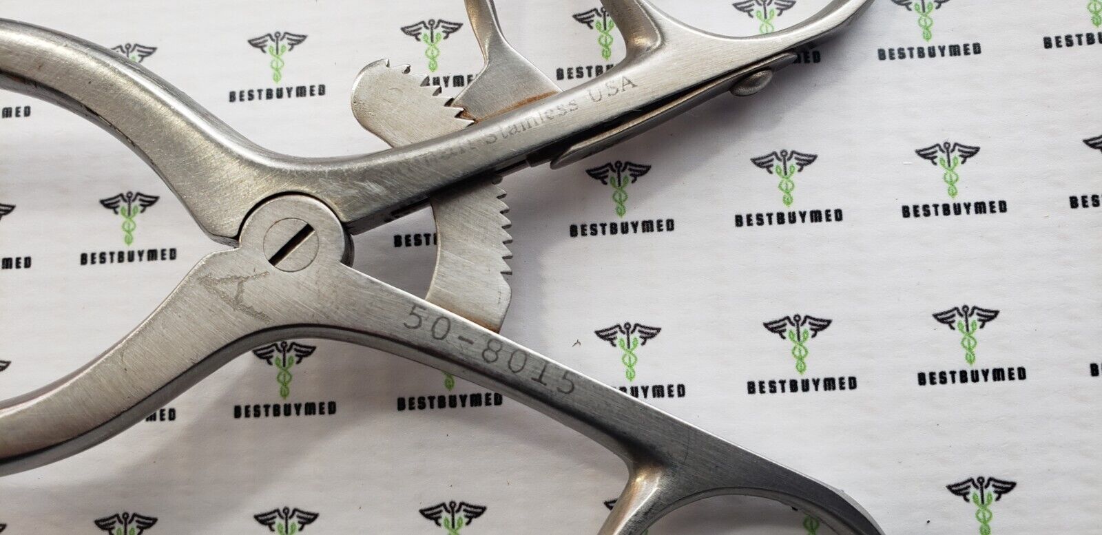 Codman 50-8015 Surgical Garrett Peripheral Vascular Retractor & 6-Blades