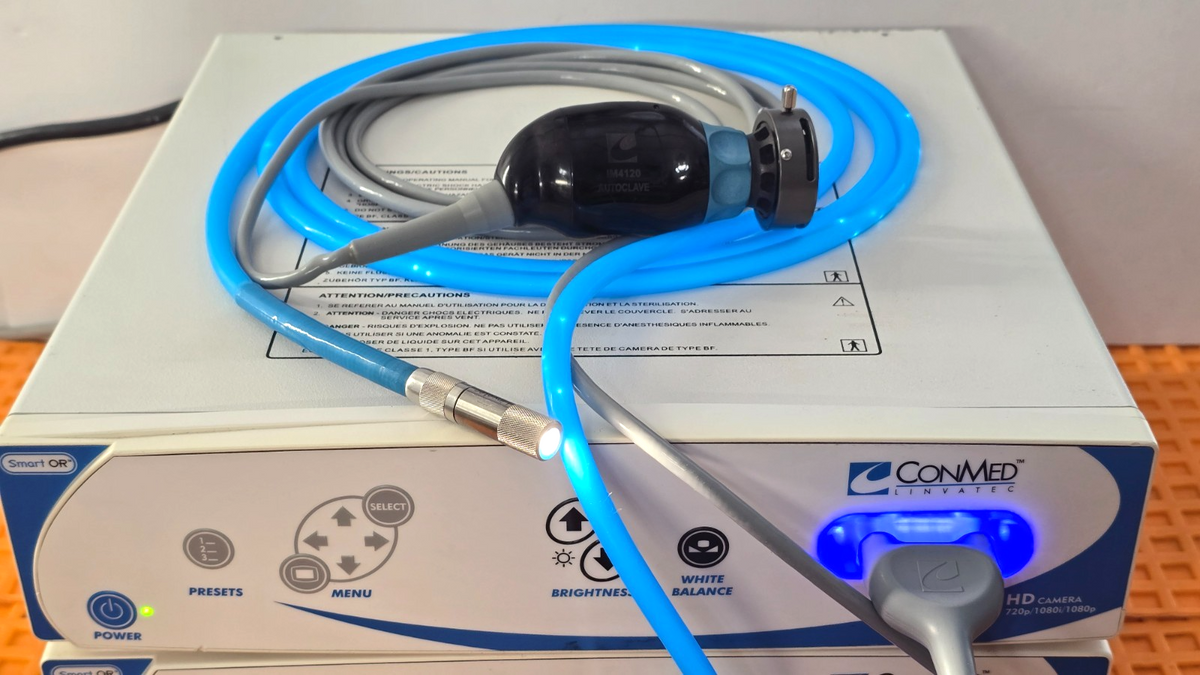 Conmed Linvatec IM4000 HD Camera System ,LS7700 xenon Light Source & Fiber Cable