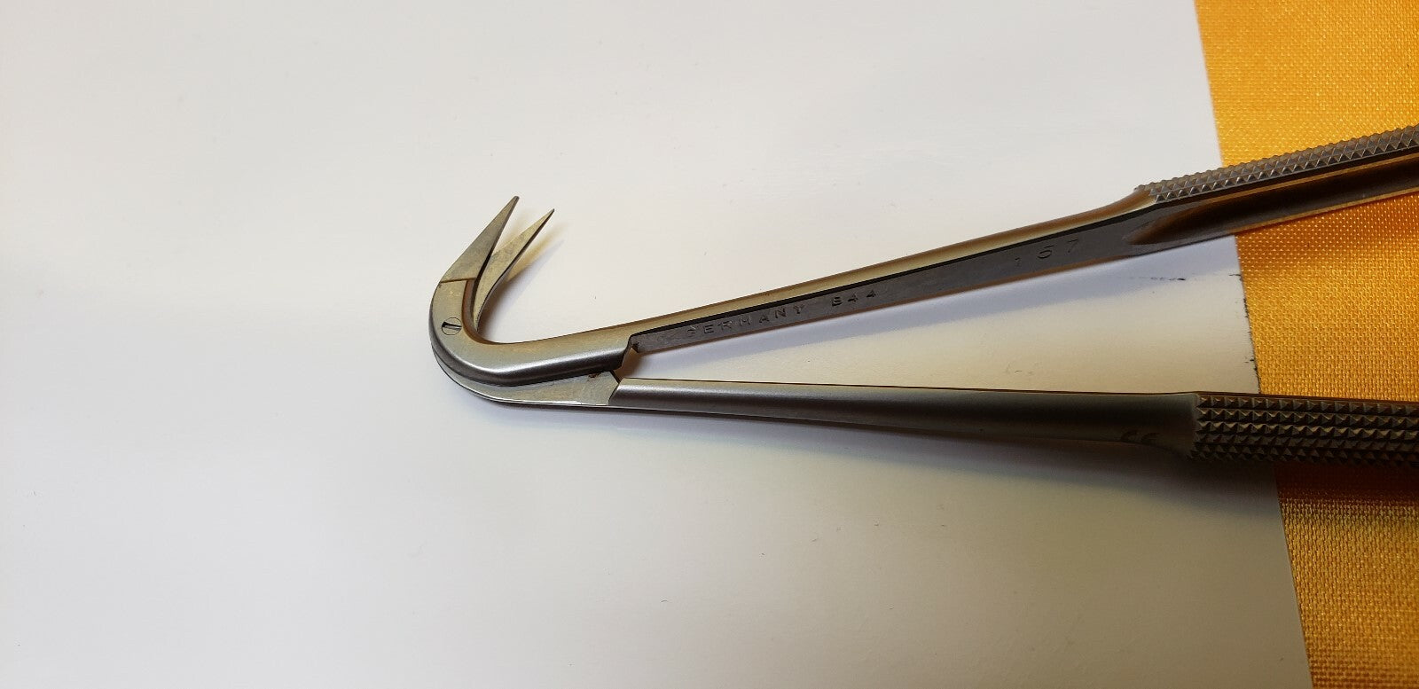 SCANLAN 7007-498 Surgical PremierJACOBSON Scissors 6.5"Angled 125* Micro Blades 