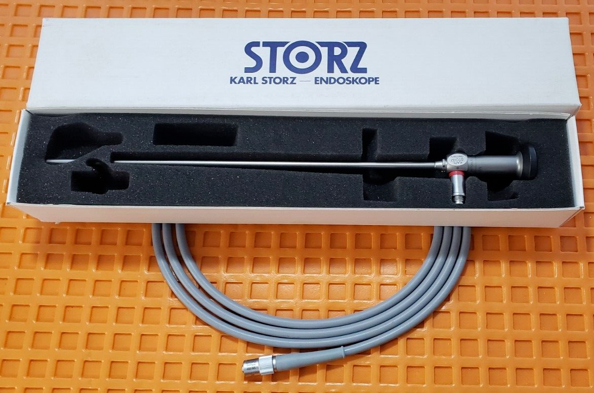 Karl Storz 26046BA 5mmx30 Degree Telescope 30cm Autoclave & 495NA Fiber Cable