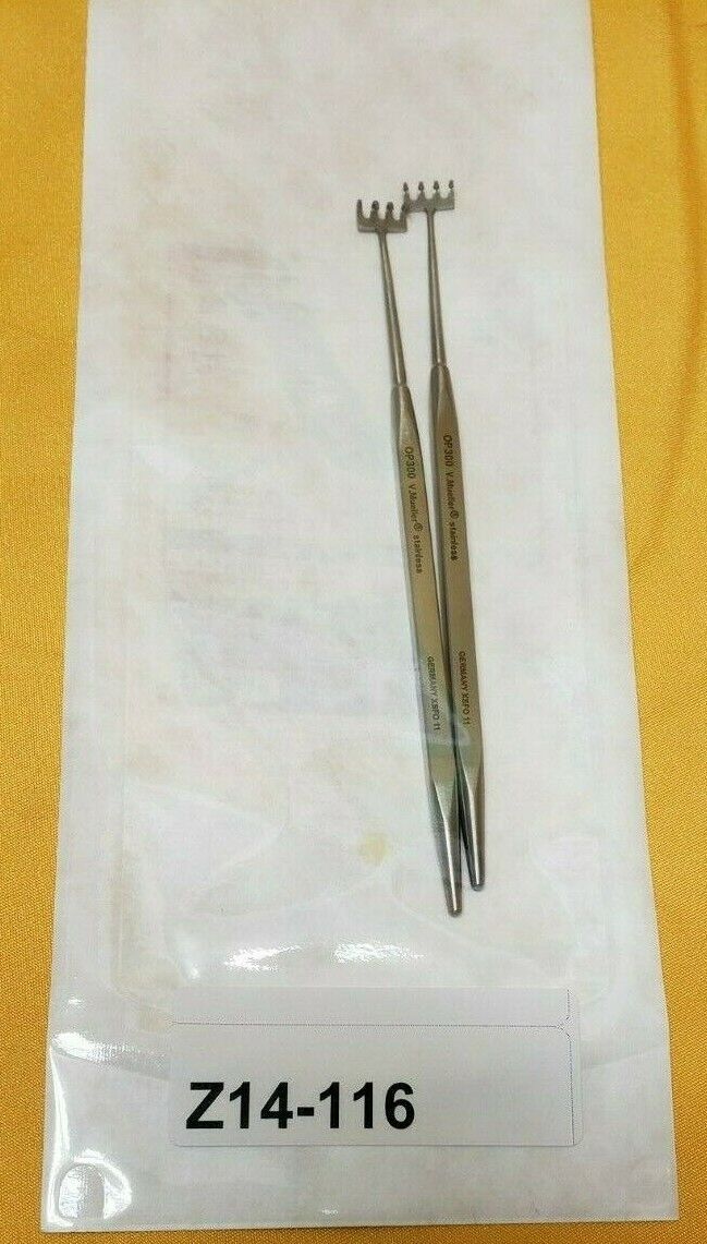 V.Mueller OP300 Knapp Lacrimal Retractor 4 prongs Sharp Ophthalmic Instruments
