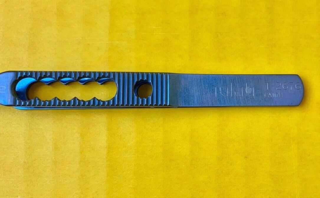 Micra Surgical Micramed D Forceps, Straight, Titanium REF: D206W