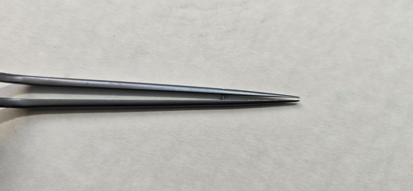 Codman 80-1503 Surgical Neuro Titanium Malis Bayonet Forceps 8 3/4" Fine Tip
