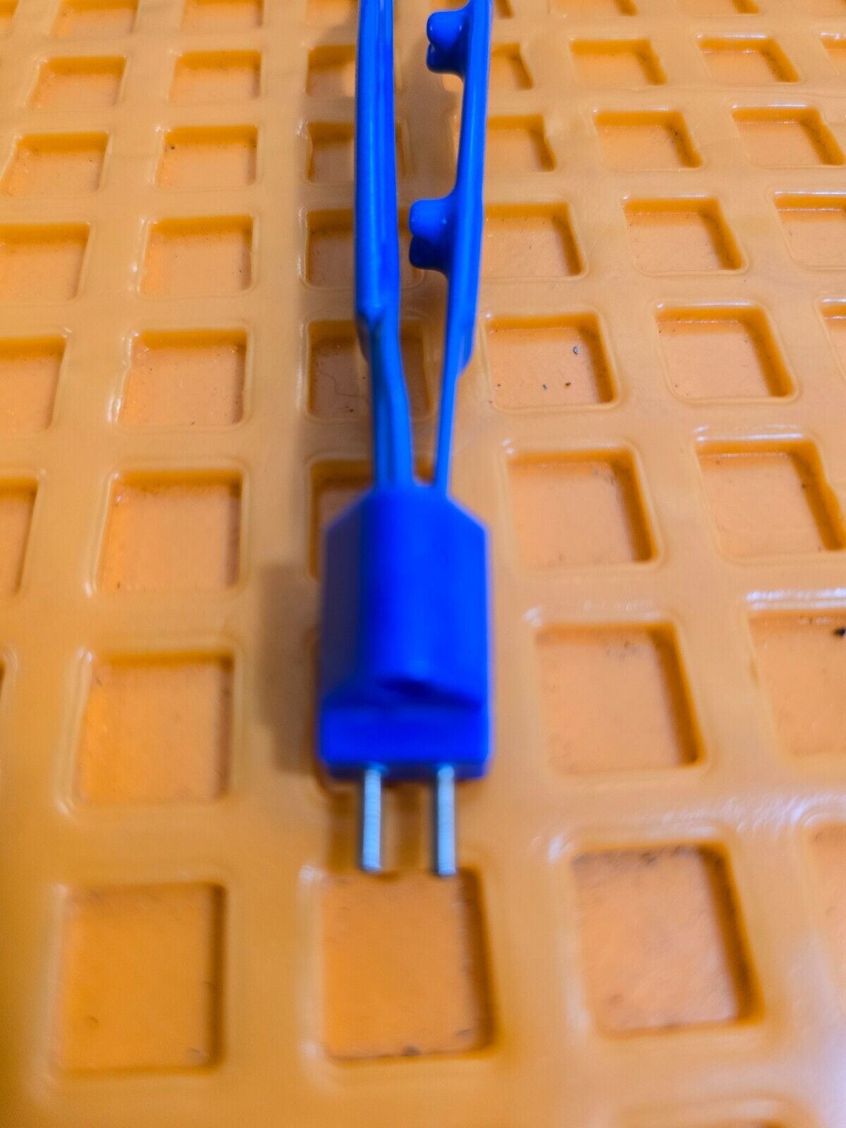 Turtle Surgical Malis Bayonet Bipolar Forceps 7" Blue Coated & Bipolar Cord