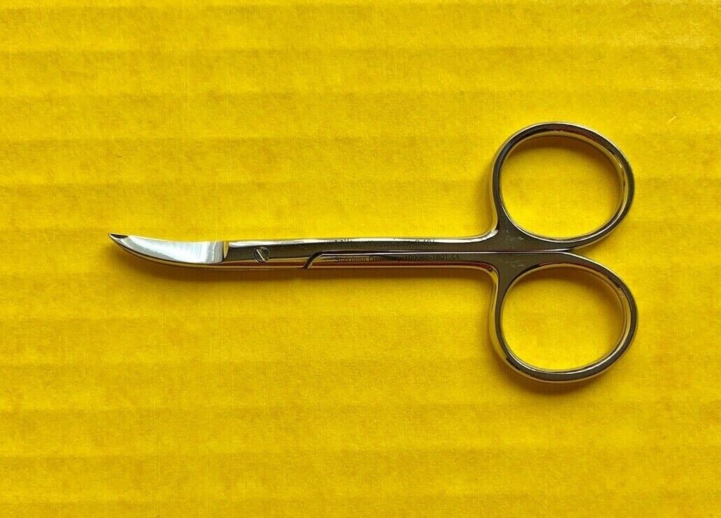 Miltex Premium Grade Shortbent Stitch Scissors, Curved, 3.5"  REF: 9-101