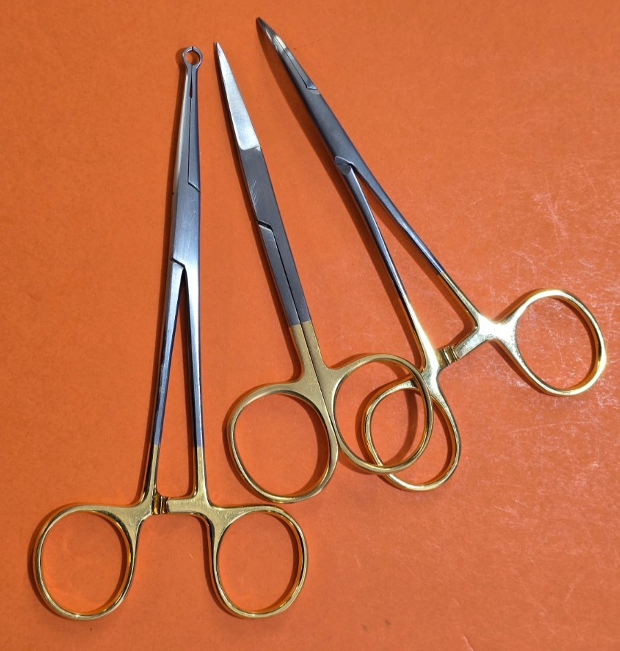 Miltex 29-805 Surgical No Scalpel Vasectomy Ring Forceps Set