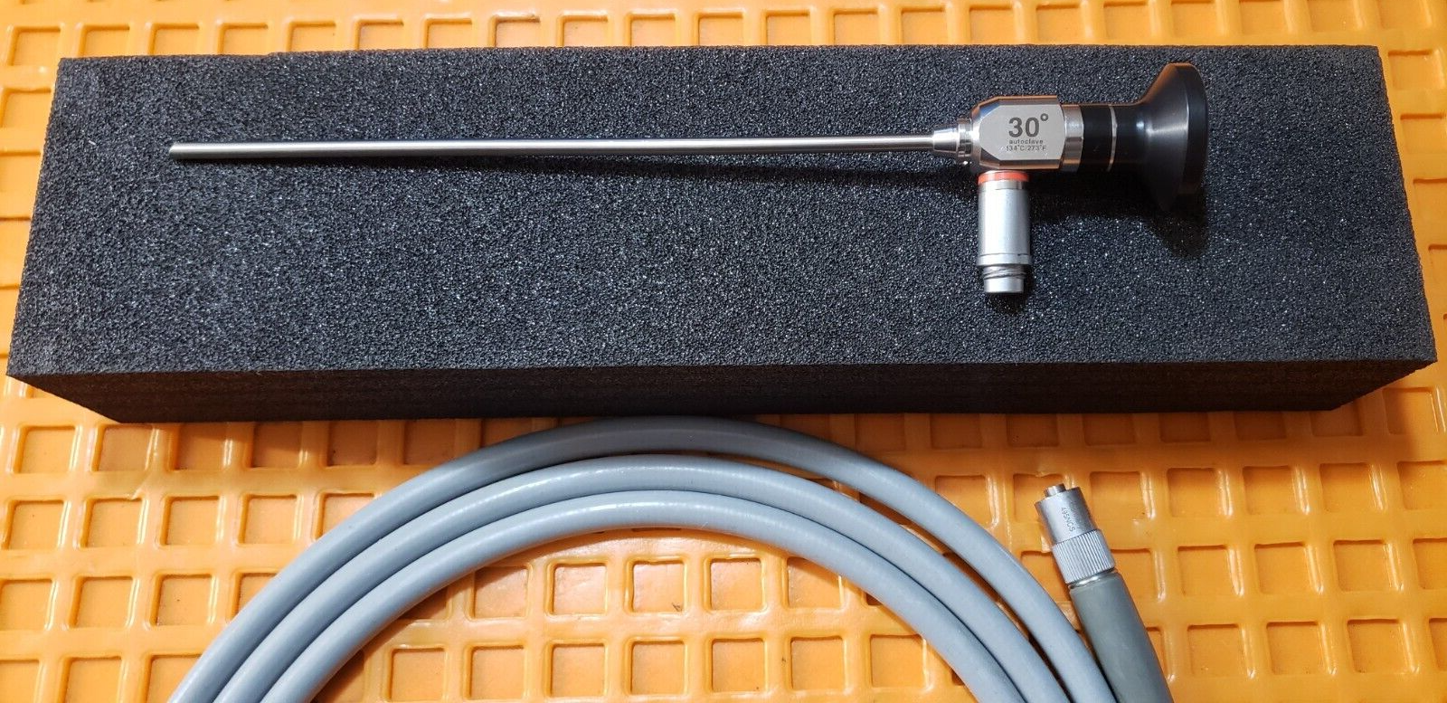 Karl Storz  495NCS Fiberoptic Cable W- Anthony ENT 4mm x 30* Scope Autoclave