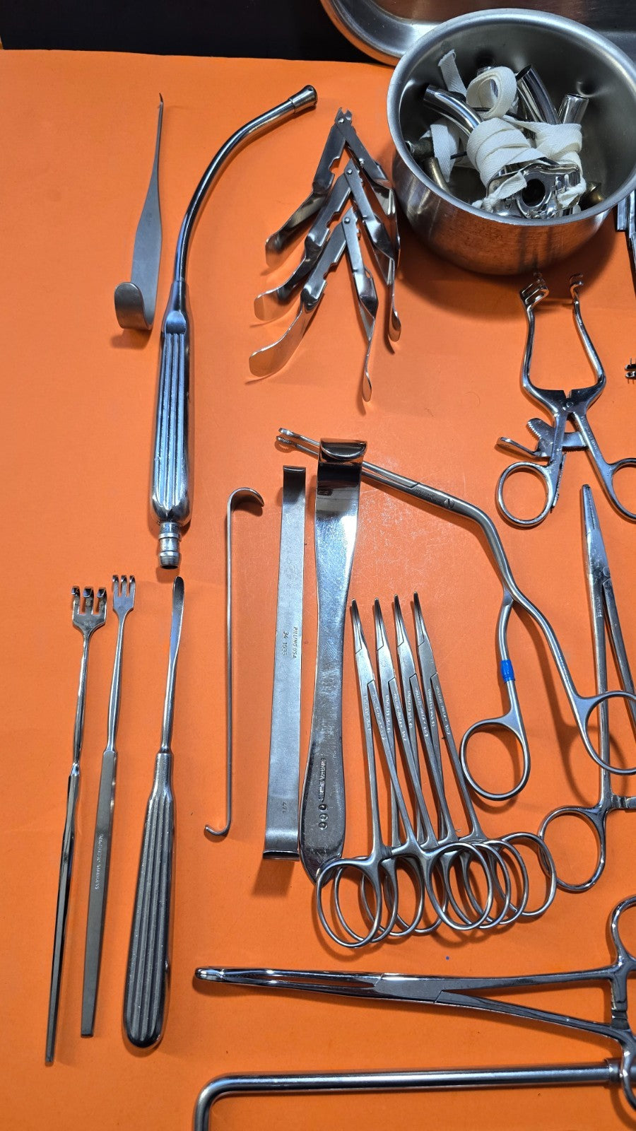 Aesculap, Pilling , Sklar, Jarit Surgical Tracheal Instruments Set with Tray #1