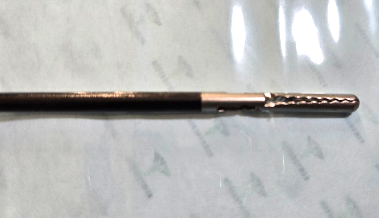 Aesculap 8360-10 Atraumatic Grasping Forceps 5mm x 36cm Double Action