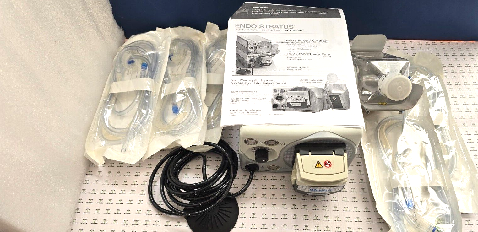 Medivators EGA-500 Irrigation System Water Bottle, Manual & Free Tubing