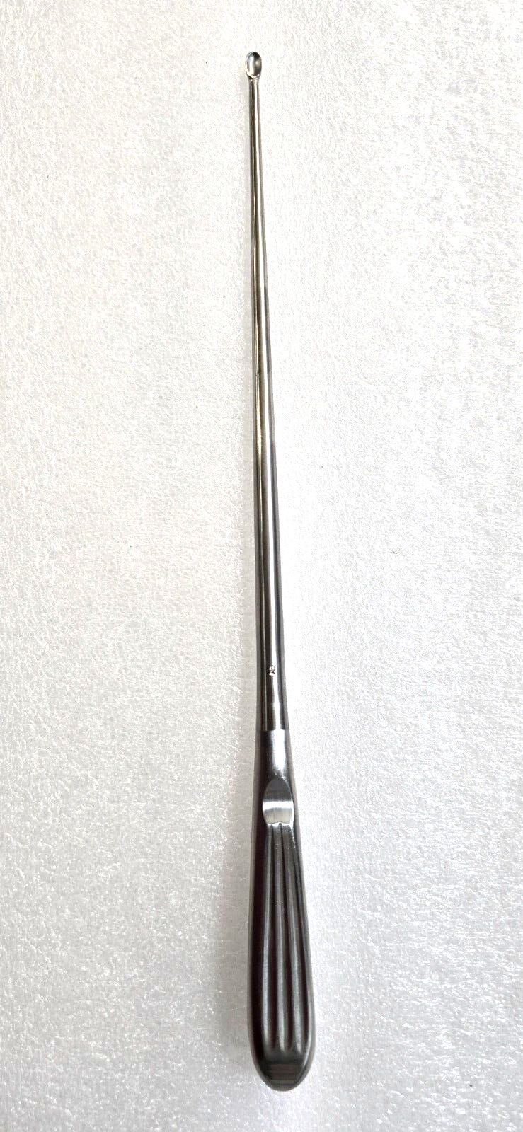 Ruggles RN1206 Surgical Neuro Spine Curette Size 2 Straight 12"