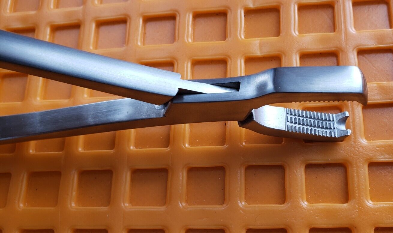 Turtle Surgical Orthopedic KERN Bone Holding Forceps 7.5" W- Ratchet