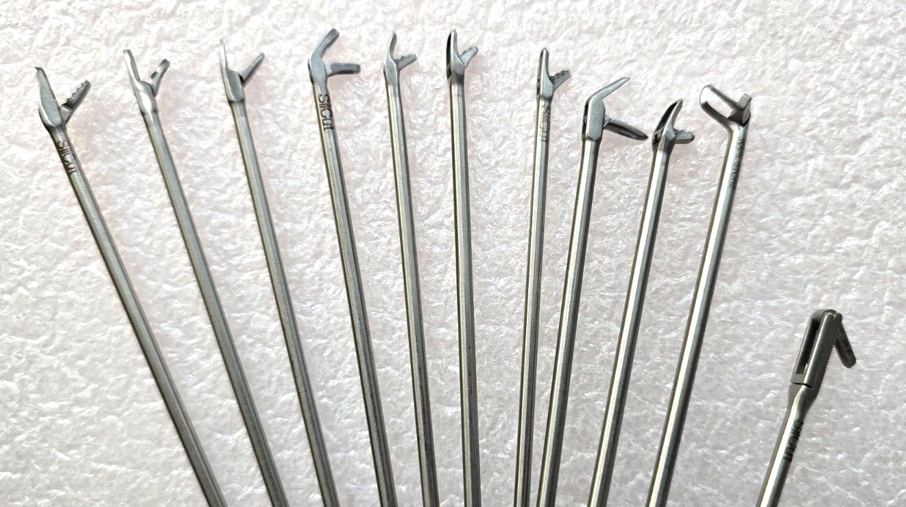 Karl Storz SilCut Punches Instruments GERMANY Set of 11 with Tray