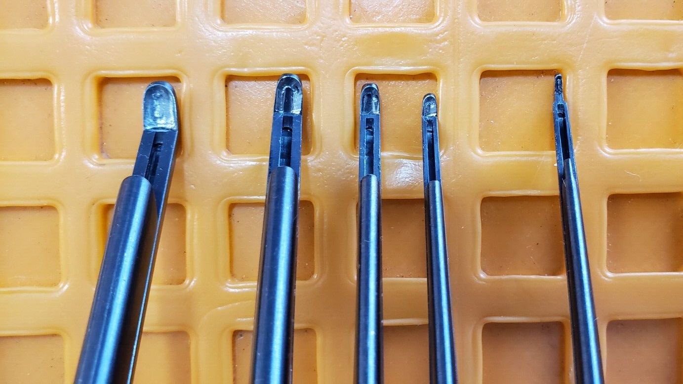 Life Instrument 838-0802-0B Orthopedic Kerrison Rongeurs 1,2,3,4,5mm Set Black