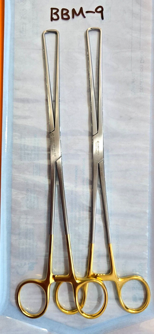EURO-MED Surgical Schroeder Tenaculum Forceps 10" OB.GYN Instrument