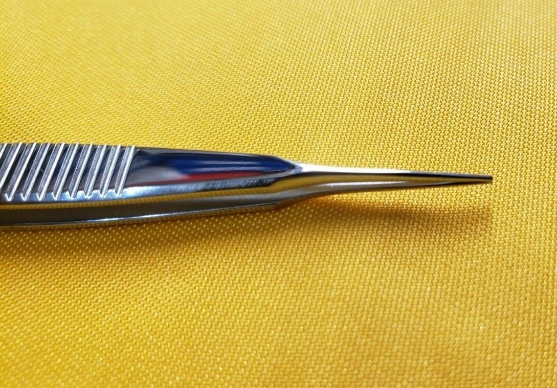 Storz E1654 Surgical Ophthalmic Lester Fixation tissue Forceps 1x2 teeth