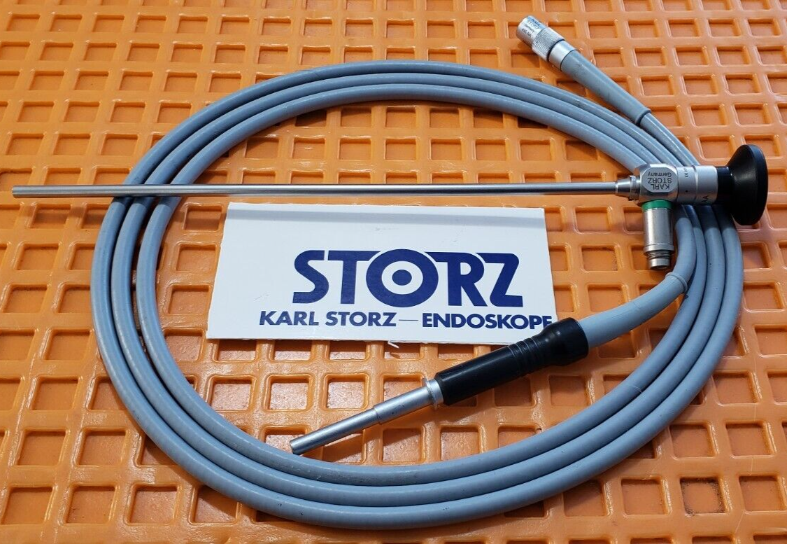 Karl Storz 26011AA Telescope 5mm x 0 Degree 24cm & 495NA Fiber Optic Cable