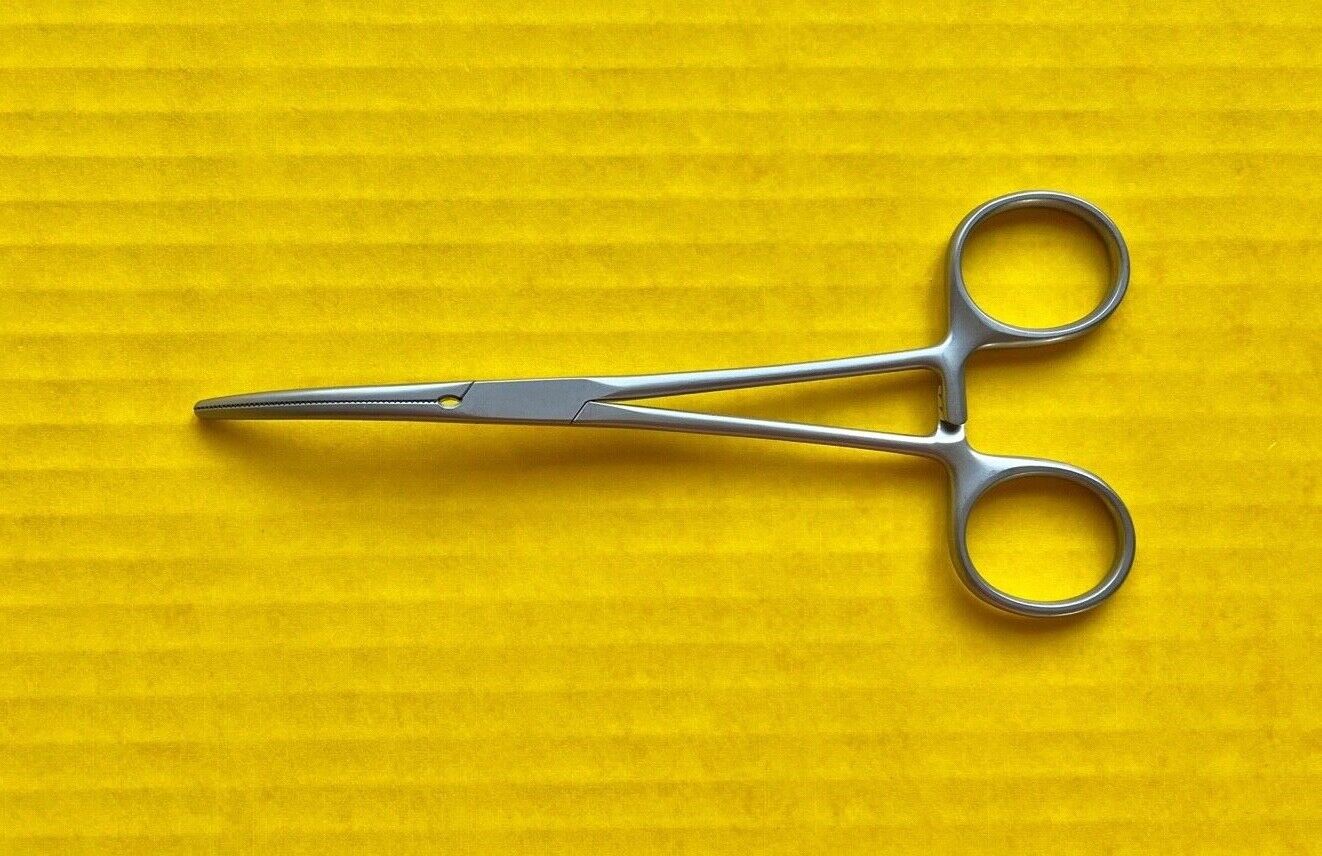 Aesculap Surgical Rochester Pean Artery Forceps, Curved, 6.25" REF: BH443R
