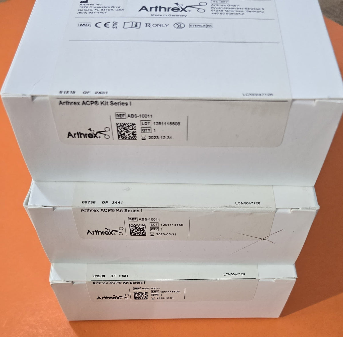 Arthrex ACP Kit Series I REF: ABS-10011