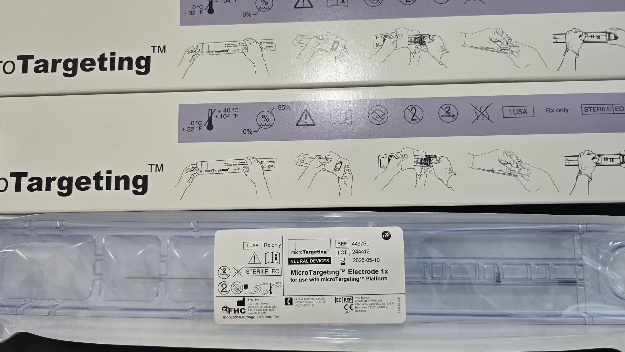 FHC MicroTargeting Electrode REF: 44975L