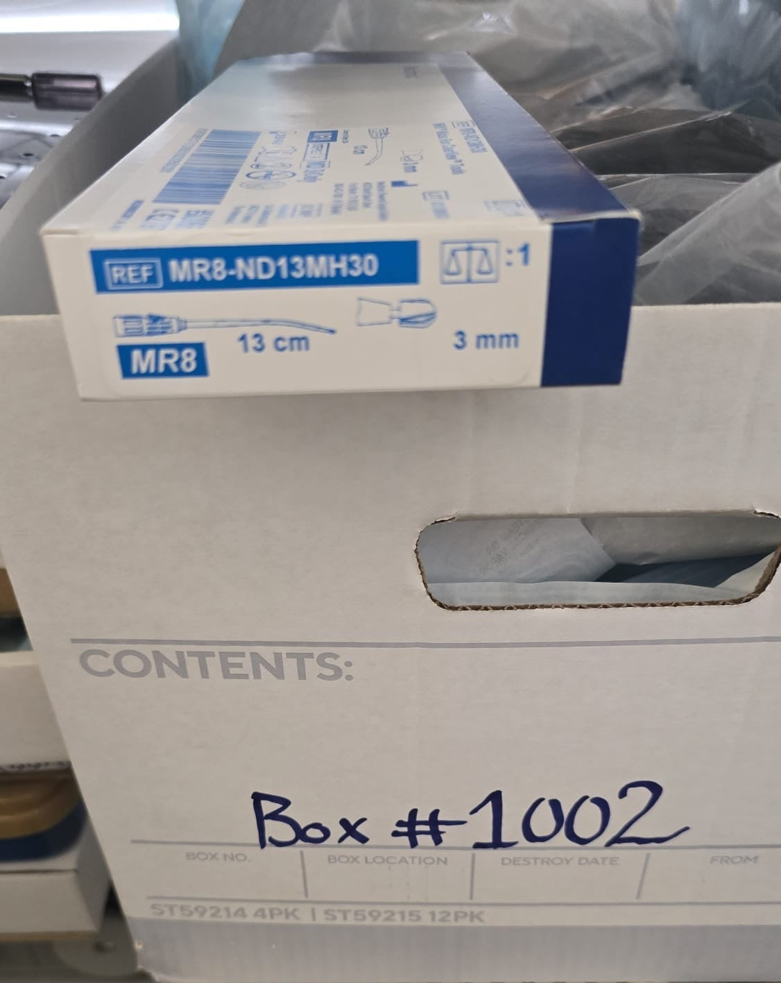 Medtronic MR8 Midas Rex ClearView Tools REF: MR8-ND13MH30 Dated: 2029